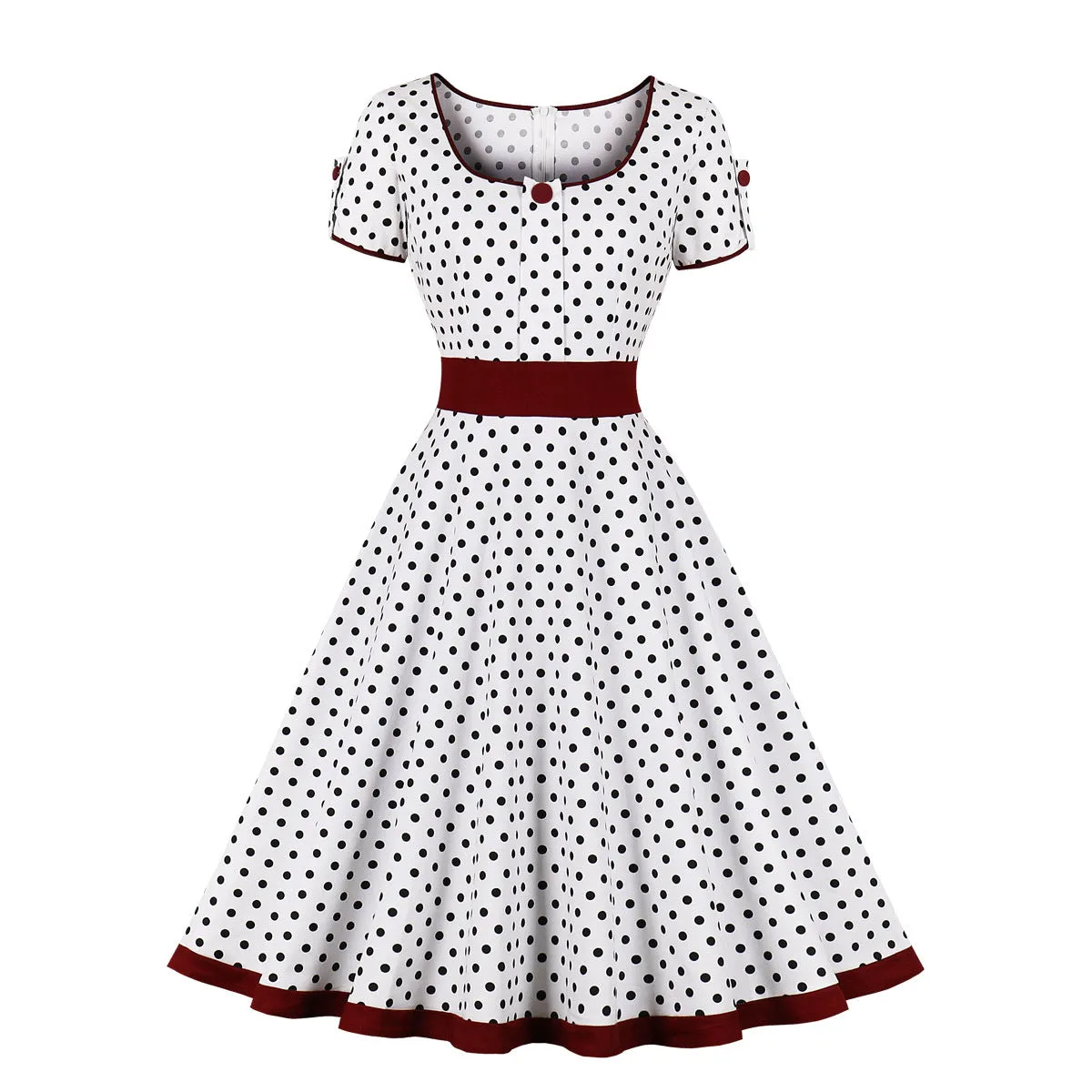 Dots Print Dress